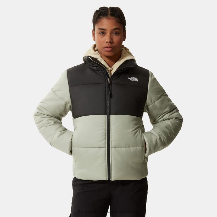 FFV04687 té verde The North Face chaqueta saikuru mujer
