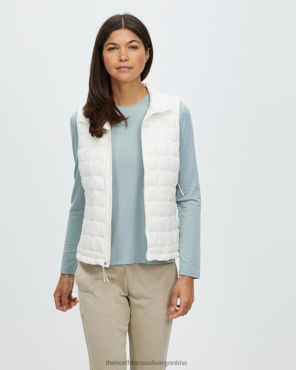 FFV047304 blanco The North Face chaleco ecológico thermoball