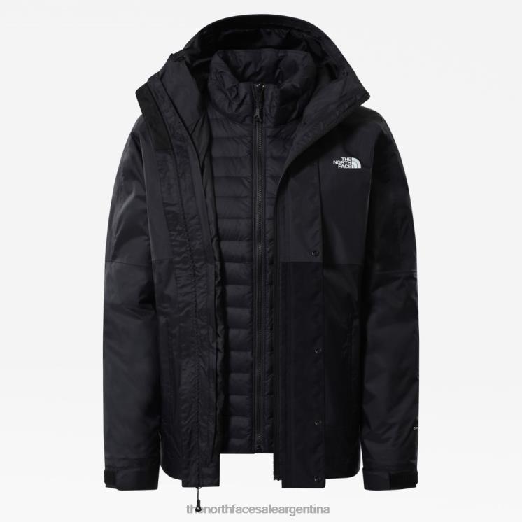 FFV04907 negro The North Face chaqueta triclimate dryvent con aislamiento de plumón para mujer