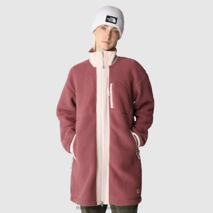 FFV04954 jengibre The North Face abrigo de lana cragmont para mujer