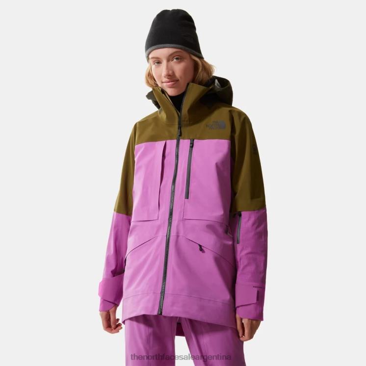 FFV04976 violeta dulce The North Face mujer una chaqueta cad Futurelight