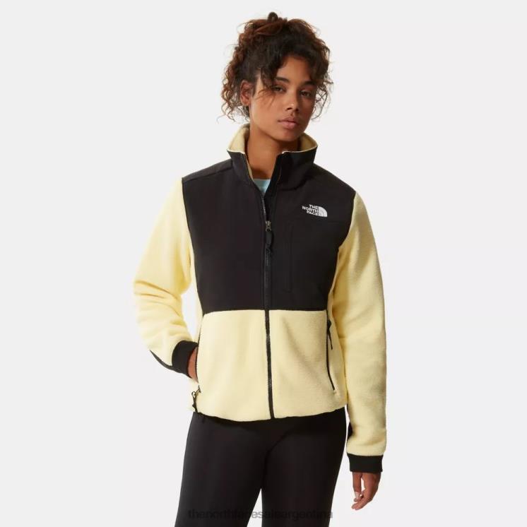 FFV041062 plátano pálido The North Face chaqueta polar denali 2 mujer