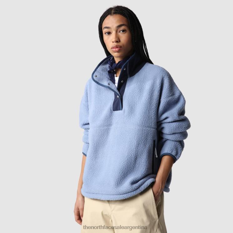 FFV041277 azul popular The North Face polar cragmont mujer