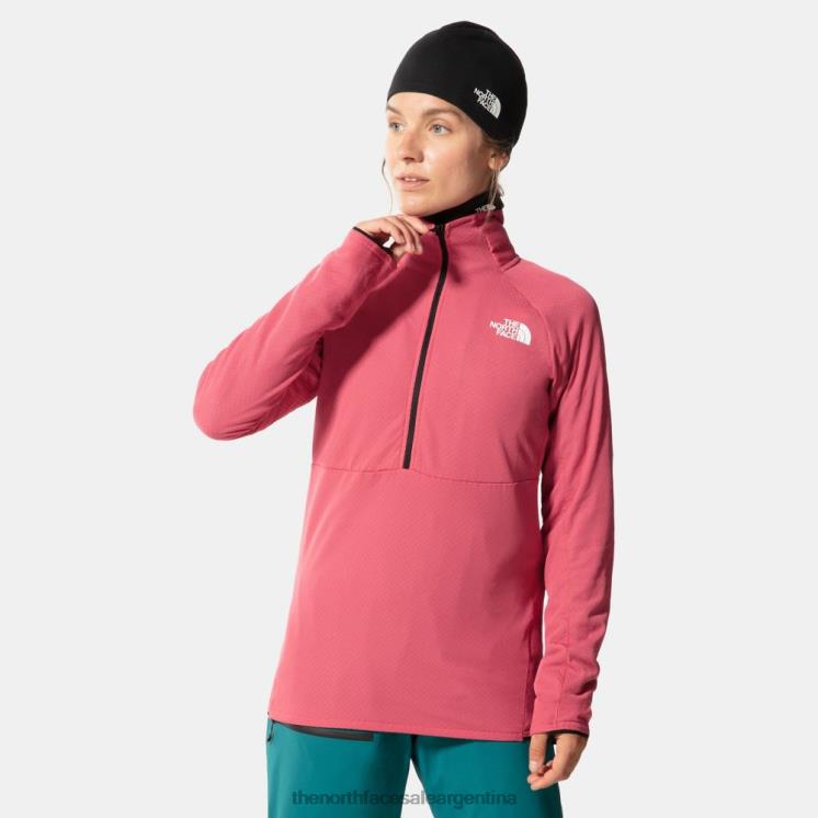 FFV041332 rosa pizarra The North Face Mujer Summit Series Futurefleece lt chaqueta