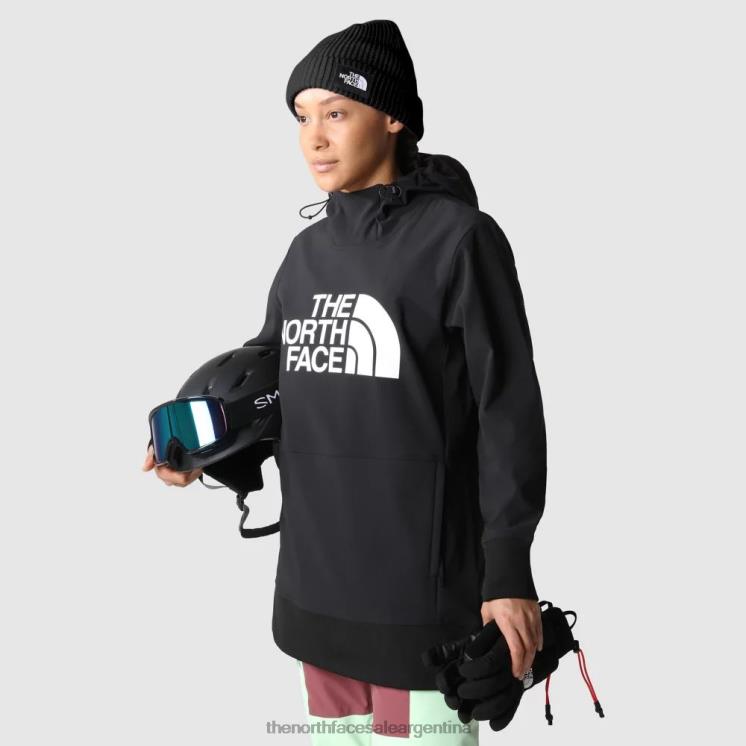 FFV041762 negro The North Face sudadera con capucha tekno para mujer nueva