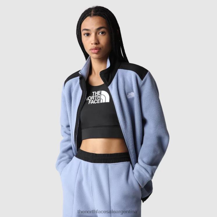 FFV041866 folk azul-negro The North Face Chaqueta folk azul negro mujer Alpine Polartec polar 200