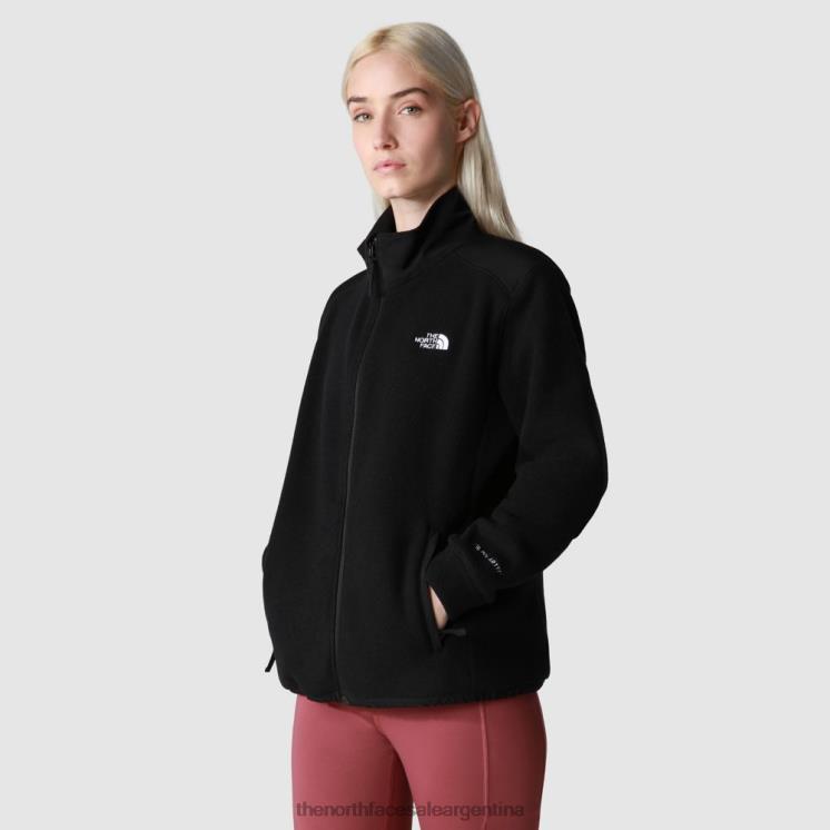 FFV041867 negro The North Face Chaqueta polar alpina polartec 200 para mujer