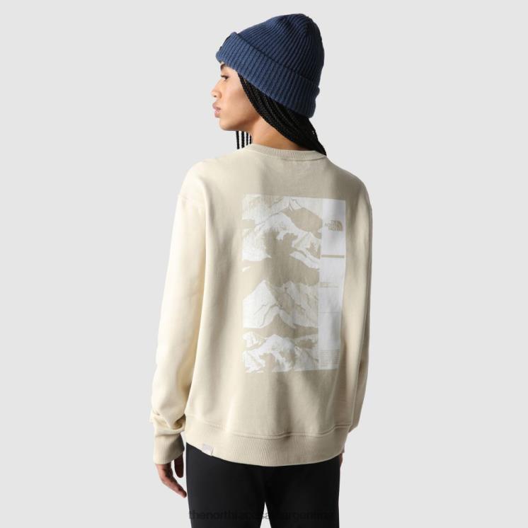 FFV041914 grava The North Face suéter de coordenadas de mujer