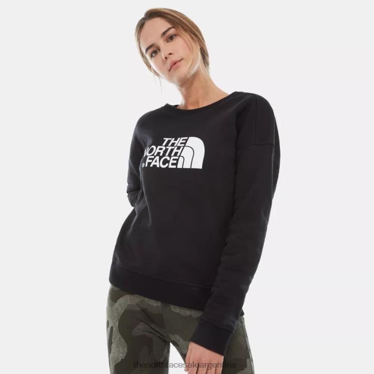 FFV04204 negro The North Face las mujeres dibujaron suéter pico