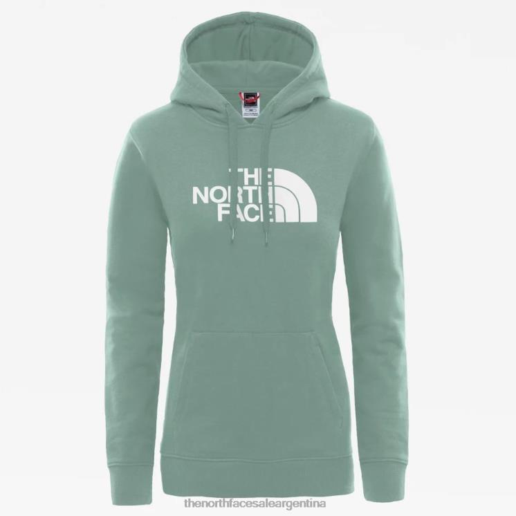 FFV042419 verde jadeíta The North Face nueva sudadera con capucha pico