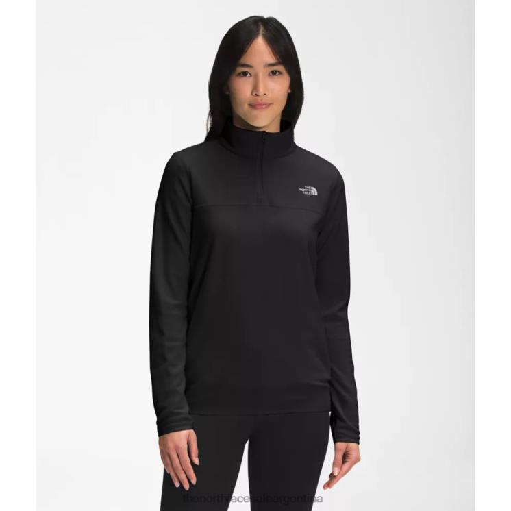FFV043393 negro The North Face mujer tka glacier zip