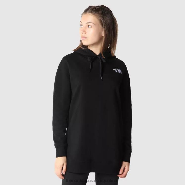 FFV04368 negro The North Face sudadera con capucha zumu mujer