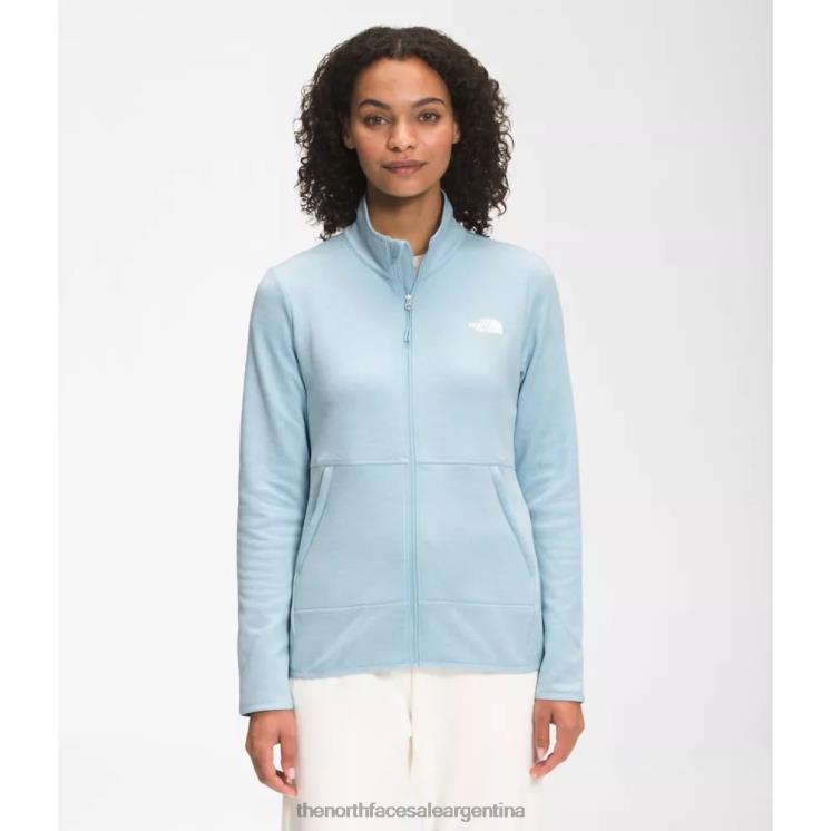 FFV044085 azul beta The North Face mujer canyonlands cremallera completa