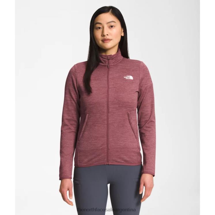 FFV044088 brezo de jengibre The North Face mujer canyonlands cremallera completa