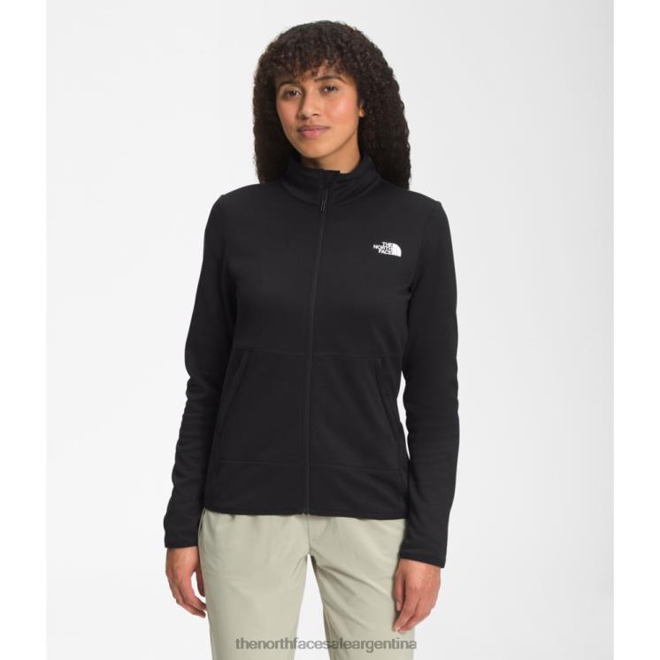 FFV044090 negro The North Face mujer canyonlands cremallera completa