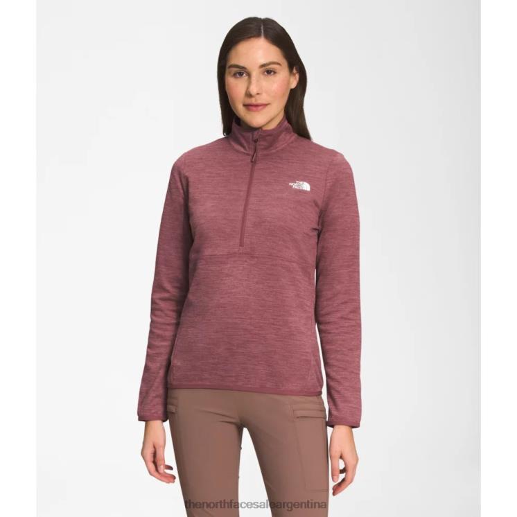 FFV044095 brezo de jengibre The North Face cremallera mujer canyonlands
