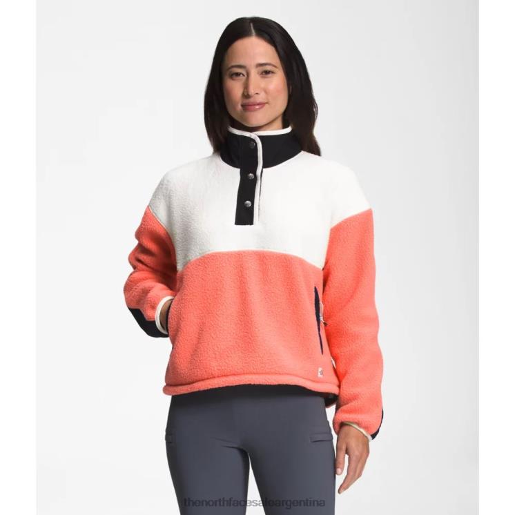 FFV044277 amanecer coralino The North Face broche de lana cragmont para mujer