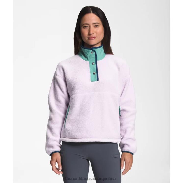 FFV044278 niebla de lavanda The North Face broche de lana cragmont para mujer