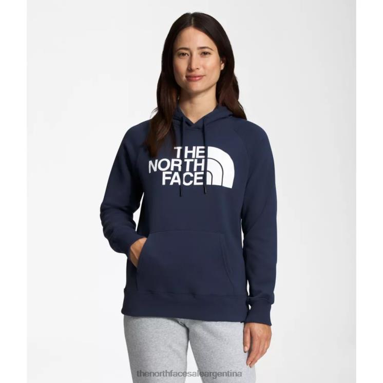 FFV045391 cumbre marina The North Face sudadera con capucha de media cúpula para mujer