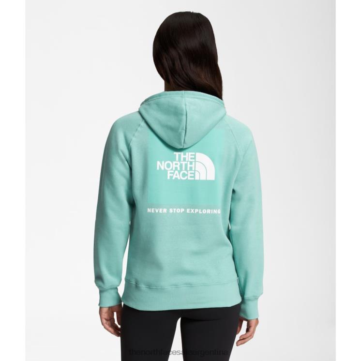 FFV045461 wasabi The North Face sudadera con capucha de box nse para mujer