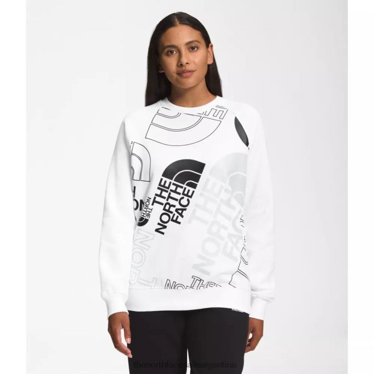 FFV045485 gris The North Face equipo de inyección gráfica de mujeres