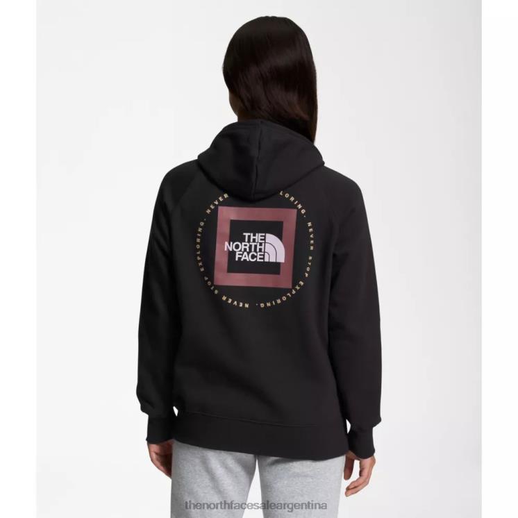 FFV045542 negro The North Face sudadera con capucha geo nse para mujer
