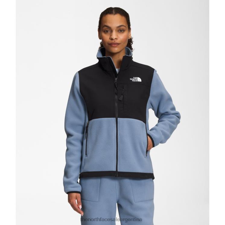FFV045603 azul popular The North Face chaqueta denali mujer