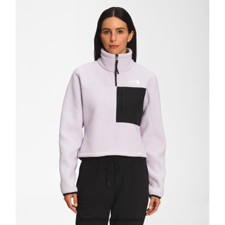 FFV045609 niebla de lavanda The North Face jersey denali para mujer