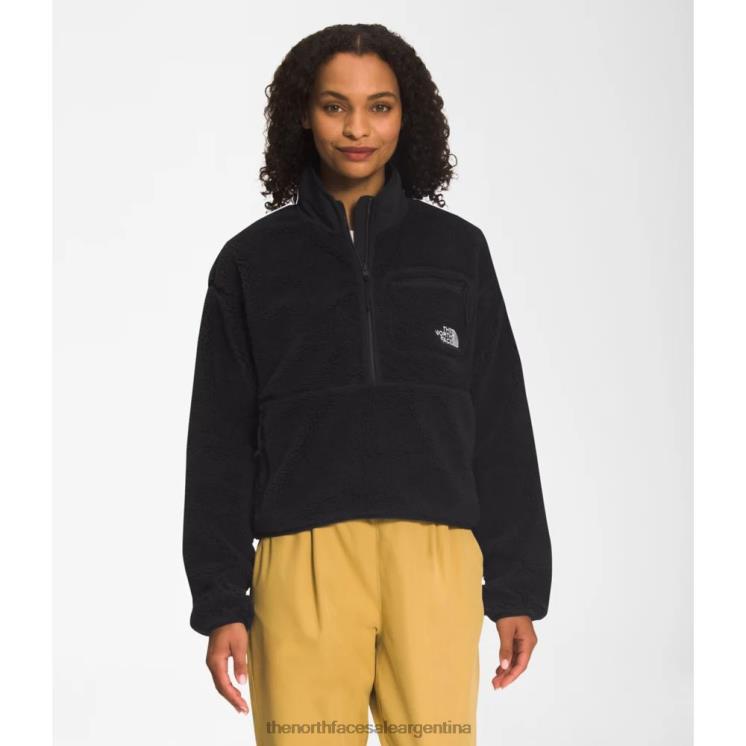 FFV045631 negro The North Face jersey de pelo extremo para mujer