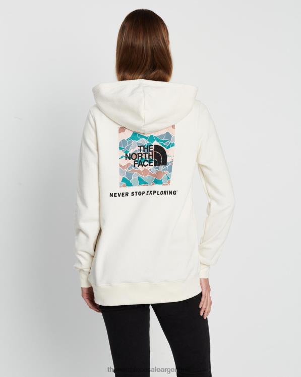 FFV047096 blanco The North Face sudadera con capucha de box nse