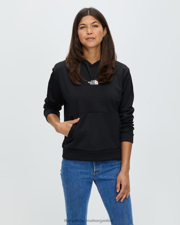 FFV047100 blanco negro The North Face sudadera con capucha de exploración