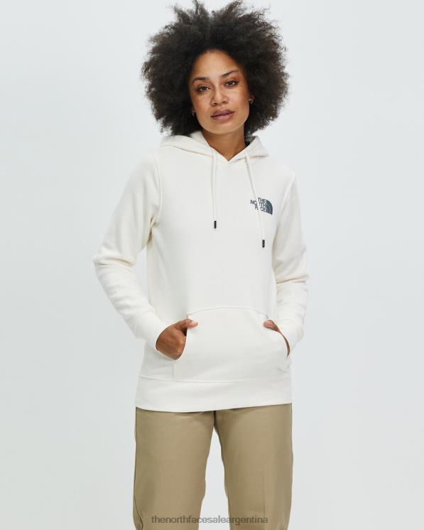 FFV047134 blanco The North Face sudadera con capucha de box nse