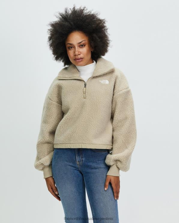 FFV047295 linaza The North Face sudadera corta de lana