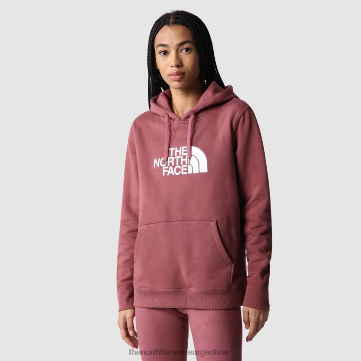 FFV04877 jengibre The North Face sudaderas con capucha de mujer draw Peak