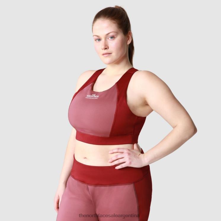 FFV042150 jengibre-cordobés The North Face Sujetador de entrenamiento de talla grande para mujer cordobesa de jengibre