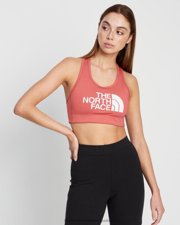 FFV047257 rosa pizarra The North Face sujetador de motivación
