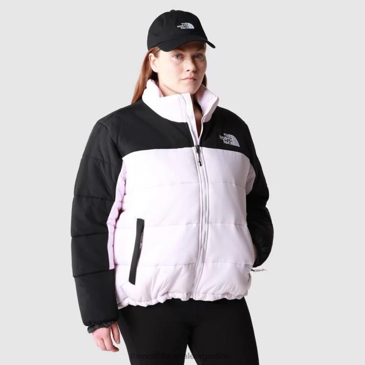 FFV041888 niebla de lavanda The North Face Chaqueta aislante del Himalaya de talla grande para mujer.