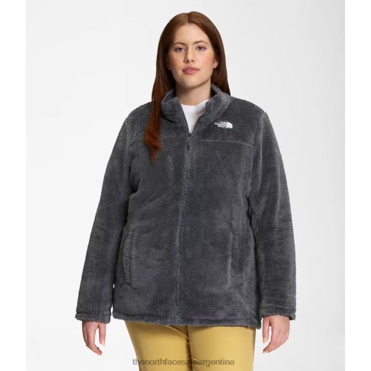 FFV043586 gris The North Face chaqueta reversible con aislamiento mossbud para mujer plus