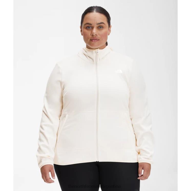 FFV044909 blanco The North Face sudaderas con capucha de mujer plus canyonlands