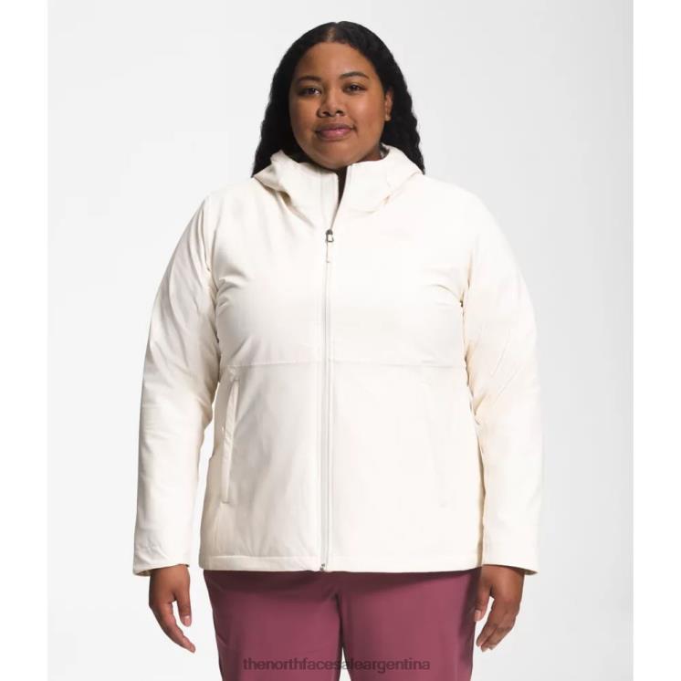 FFV044927 blanco The North Face sudadera con capucha de shelbe raschel para mujer