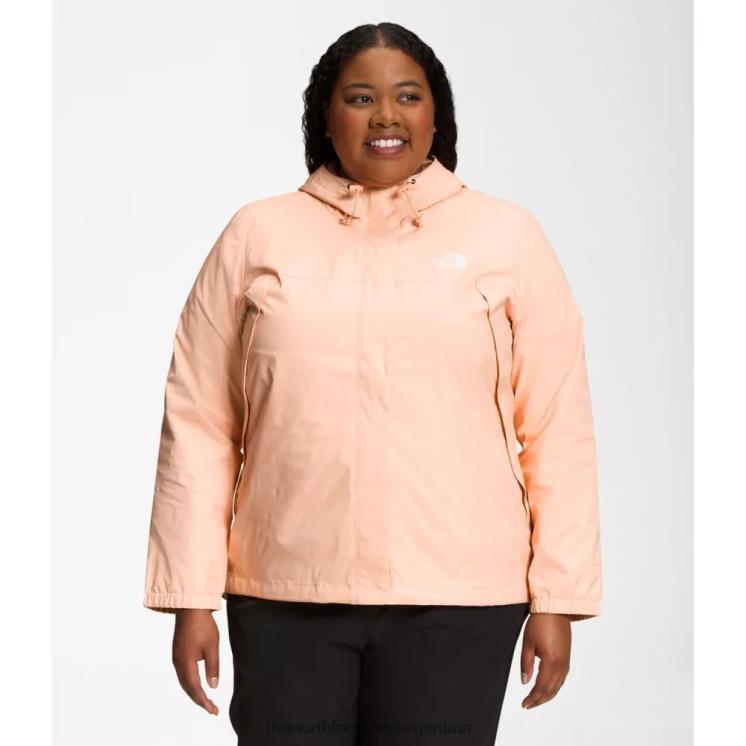 FFV044961 hielo de albaricoque The North Face mujer más chaqueta antora