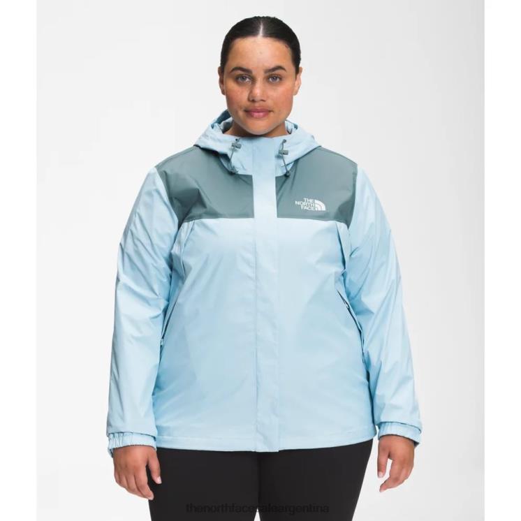 FFV044963 azul-beta azul The North Face chaqueta azul beta azul mujer plus antora