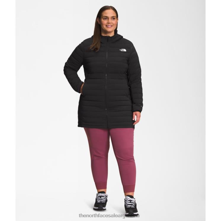 FFV045233 negro The North Face parka elástica para mujer plus belleview