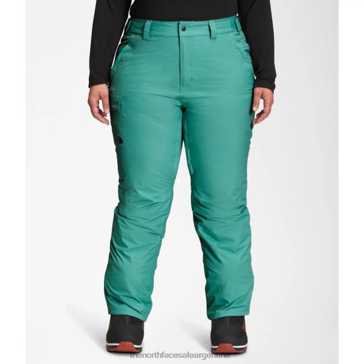 FFV045704 wasabi The North Face pantalones con aislamiento mujer plus freedom