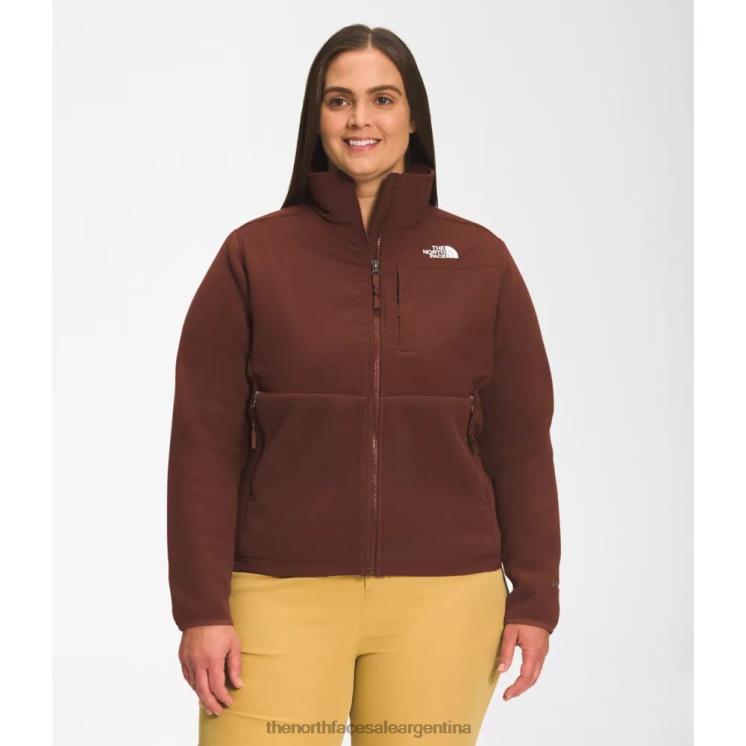 FFV045837 roble oscuro The North Face chaqueta mujer plus denali