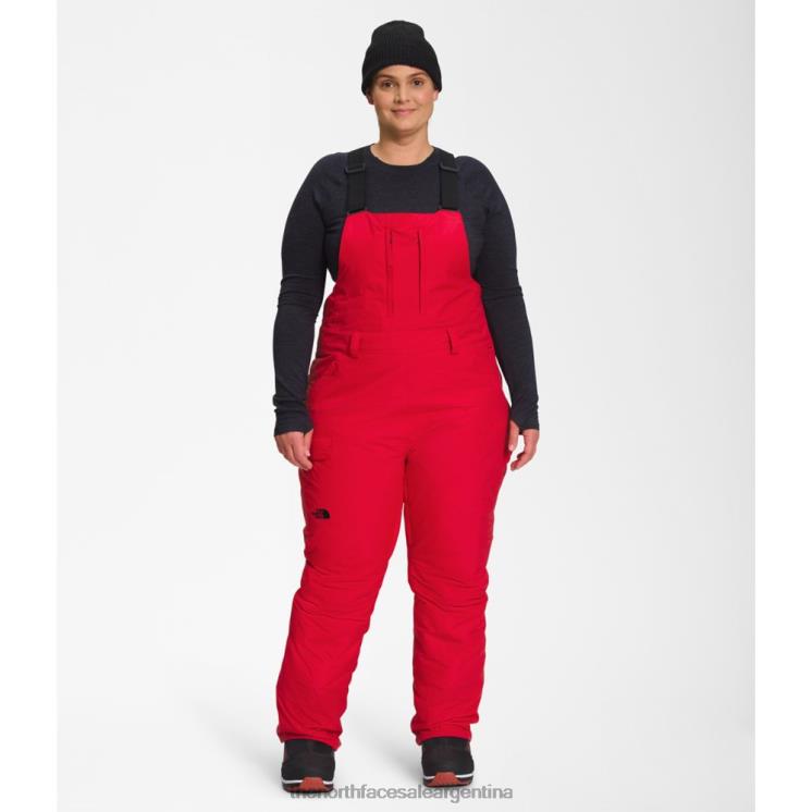 FFV046158 rojo The North Face baberos aislantes mujer plus libertad