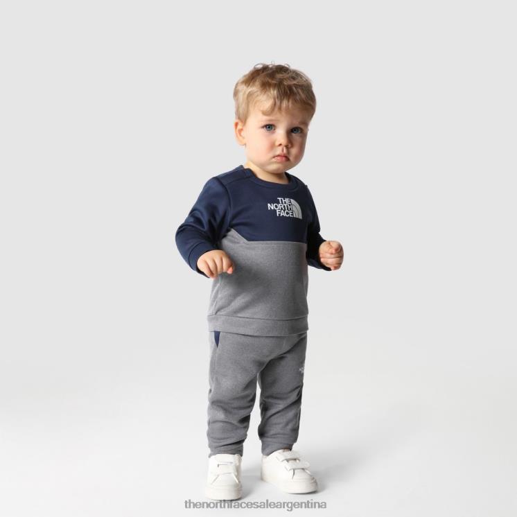 FFV042062 cumbre marina The North Face Conjunto de 2 piezas Baby Surt Crew