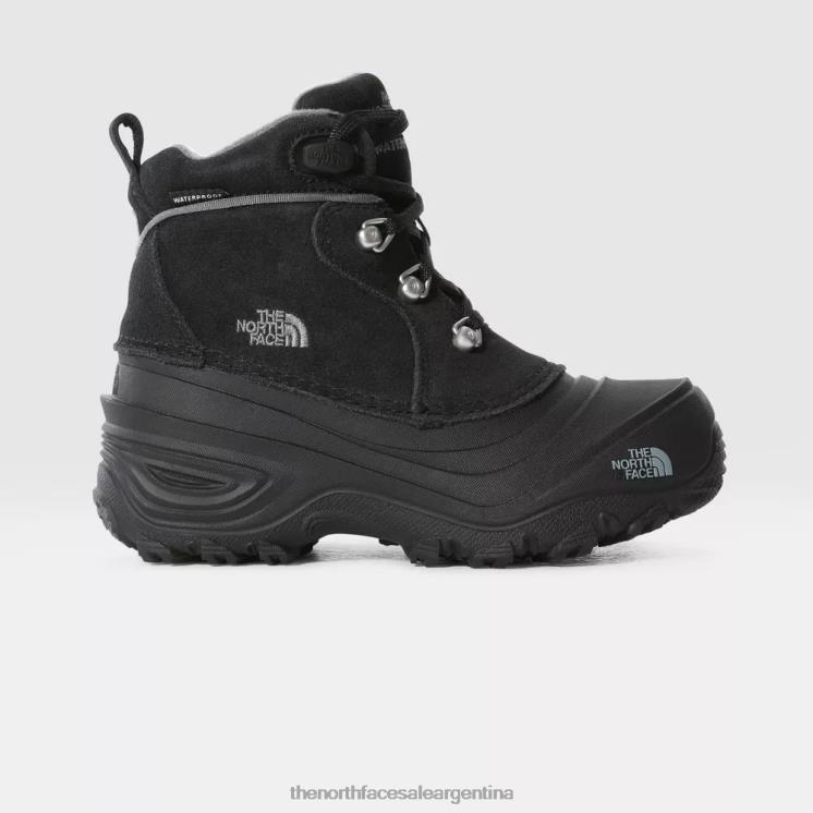 FFV042 gris The North Face botas de montaña chilkat lace ii para adolescentes
