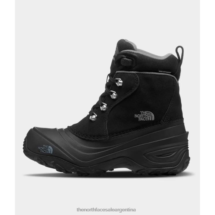 FFV043170 gris The North Face botas chilkat lace ii juveniles