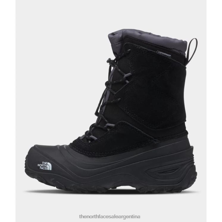 FFV044637 gris The North Face botas impermeables alpenglow v juveniles